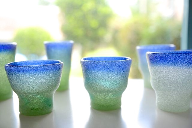 ꒰ঌふゆニャン໒꒱Ｎｏ1794 琉球ガラスフリット✨水色、クリア、薄黄緑 ꒰ঌふゆニャン໒꒱様専用No1794 琉球ガラスフリット✨水色、クリア